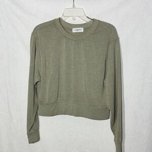 Olive Green Women's Sweatshirt